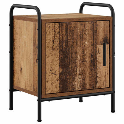 Bedside Cabinet 2 pcs Old Wood 40 x 30 x 50 cm Engineered Wood