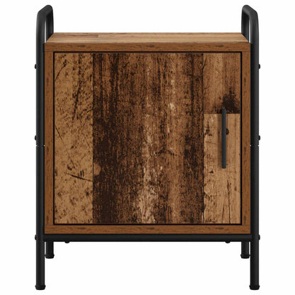 Bedside Cabinet 2 pcs Old Wood 40 x 30 x 50 cm Engineered Wood