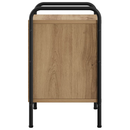 Bedside Cabinet 2 pcs Artisan Oak 40 x 30 x 50 cm