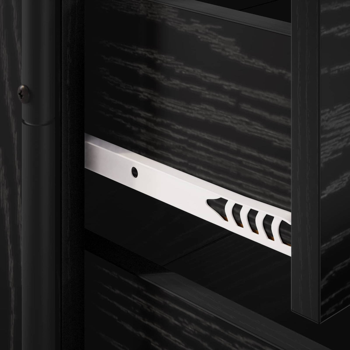 Bedside Cabinet 2 pcs Black Oak 48 x 36.5 x 60 cm