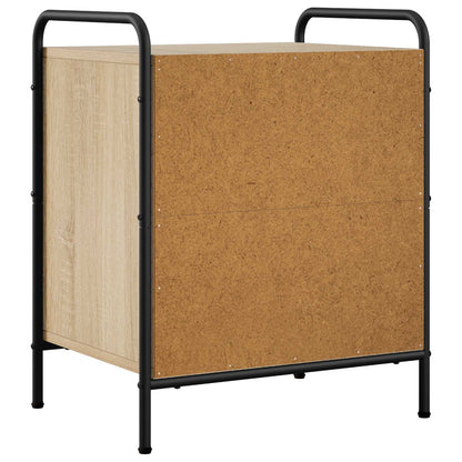Bedside Cabinet Sonoma Oak 48 x 36.5 x 60 cm Engineered Wood