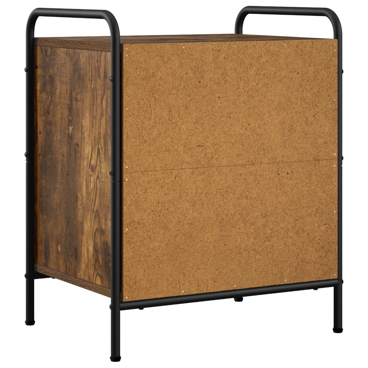 Bedside Cabinet Smoked Oak 48 x 36.5 x 60 cm Engineered Wood