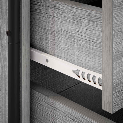 Bedside Cabinet Grey Sonoma 48 x 36.5 x 60 cm Engineered Wood