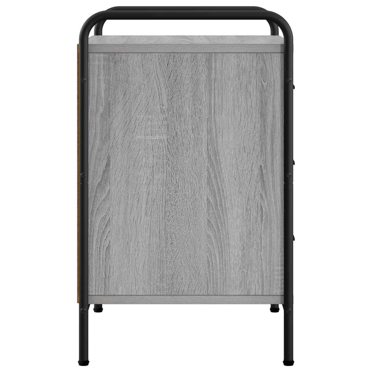 Bedside Cabinet 2 pcs Grey Sonoma 48 x 36.5 x 60 cm