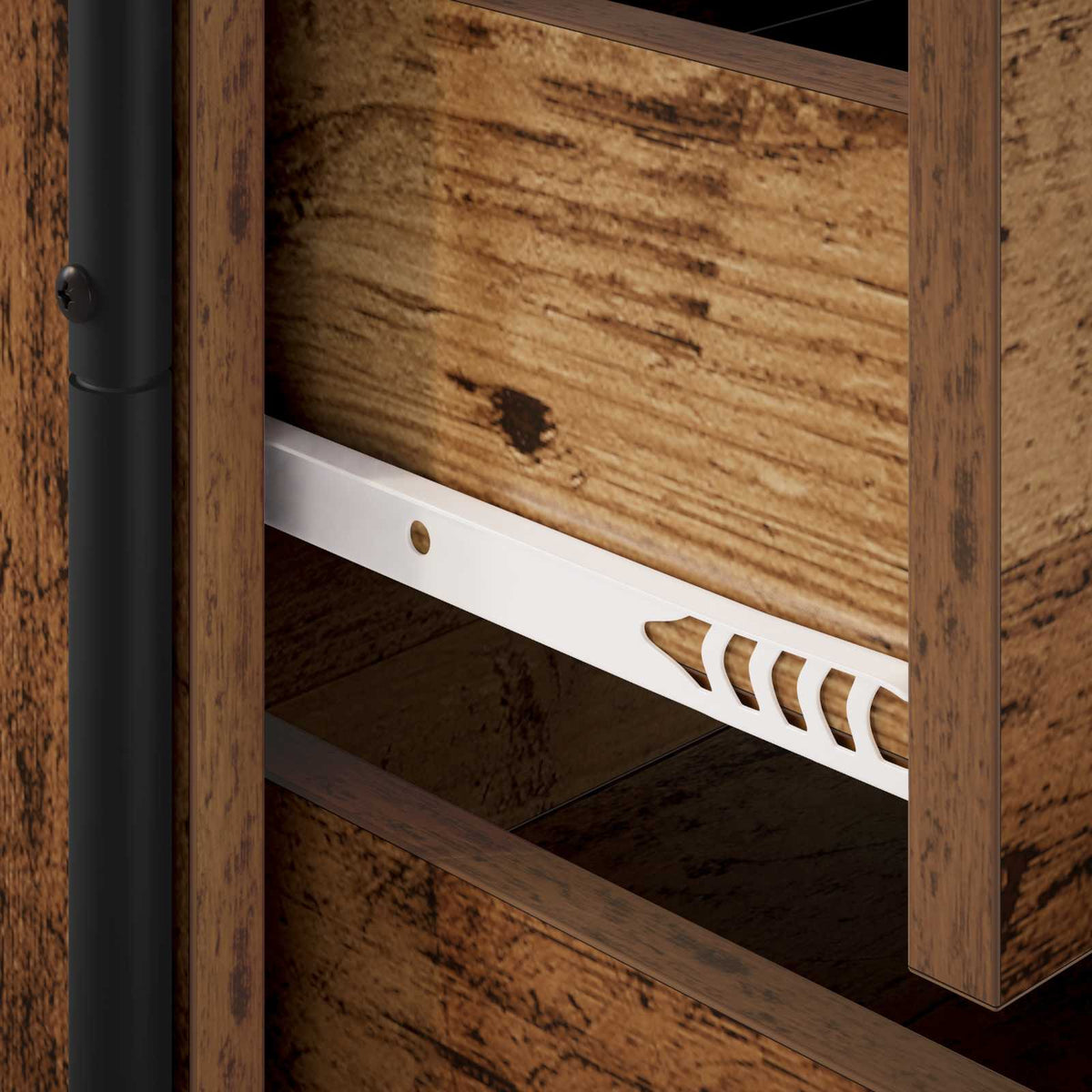 Bedside Cabinet Old Wood 48 x 36.5 x 60 cm Engineered Wood