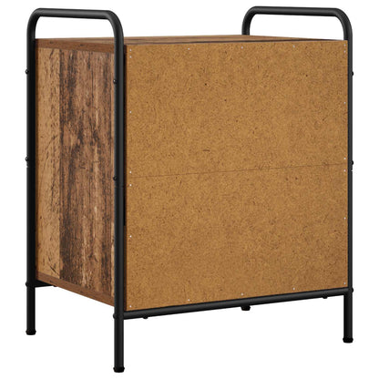 Bedside Cabinet Old Wood 48 x 36.5 x 60 cm Engineered Wood