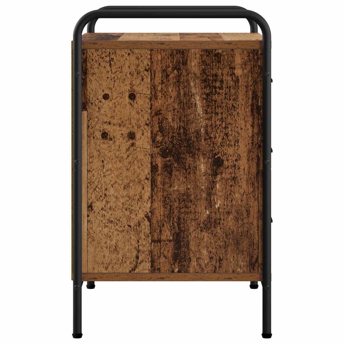 Bedside Cabinet 2 pcs Old Wood 48 x 36.5 x 60 cm