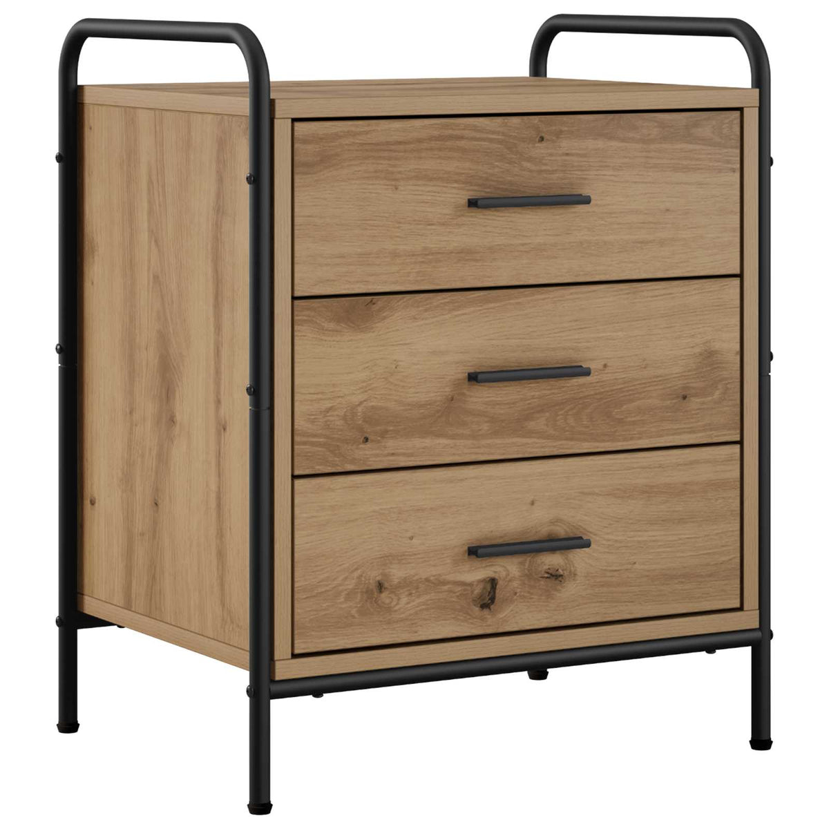 Bedside Cabinet Artisan Oak 48 x 36.5 x 60 cm Engineered Wood
