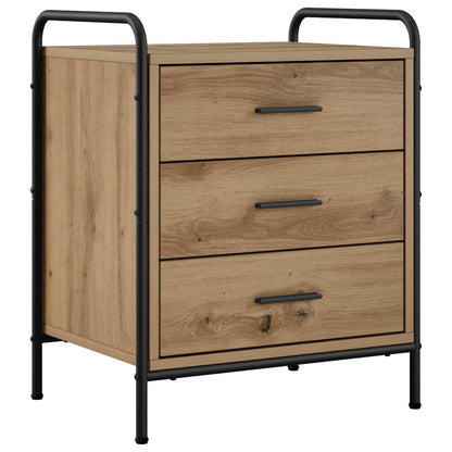 Bedside Cabinet Artisan Oak 48 x 36.5 x 60 cm Engineered Wood