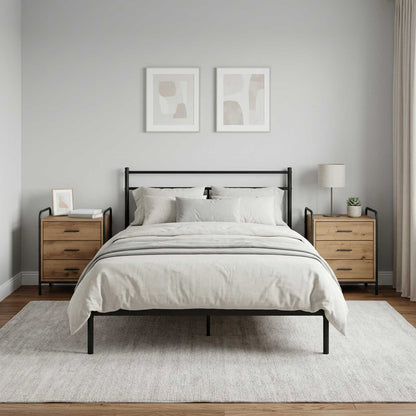 Bedside Cabinet 2 pcs Artisan Oak 48 x 36.5 x 60 cm