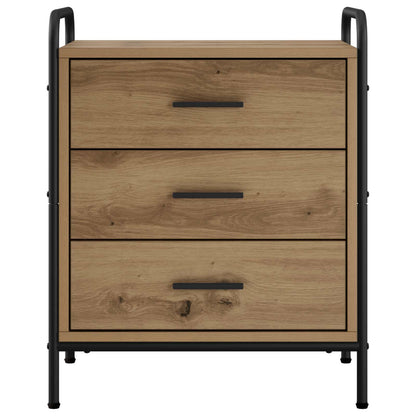 Bedside Cabinet 2 pcs Artisan Oak 48 x 36.5 x 60 cm