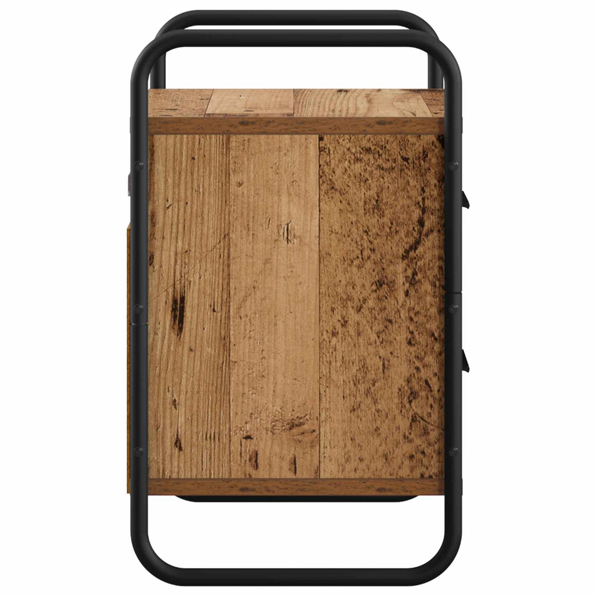 Hanging Bedside Cabinet 2 pcs Old Wood 40 x 30 x 50 cm