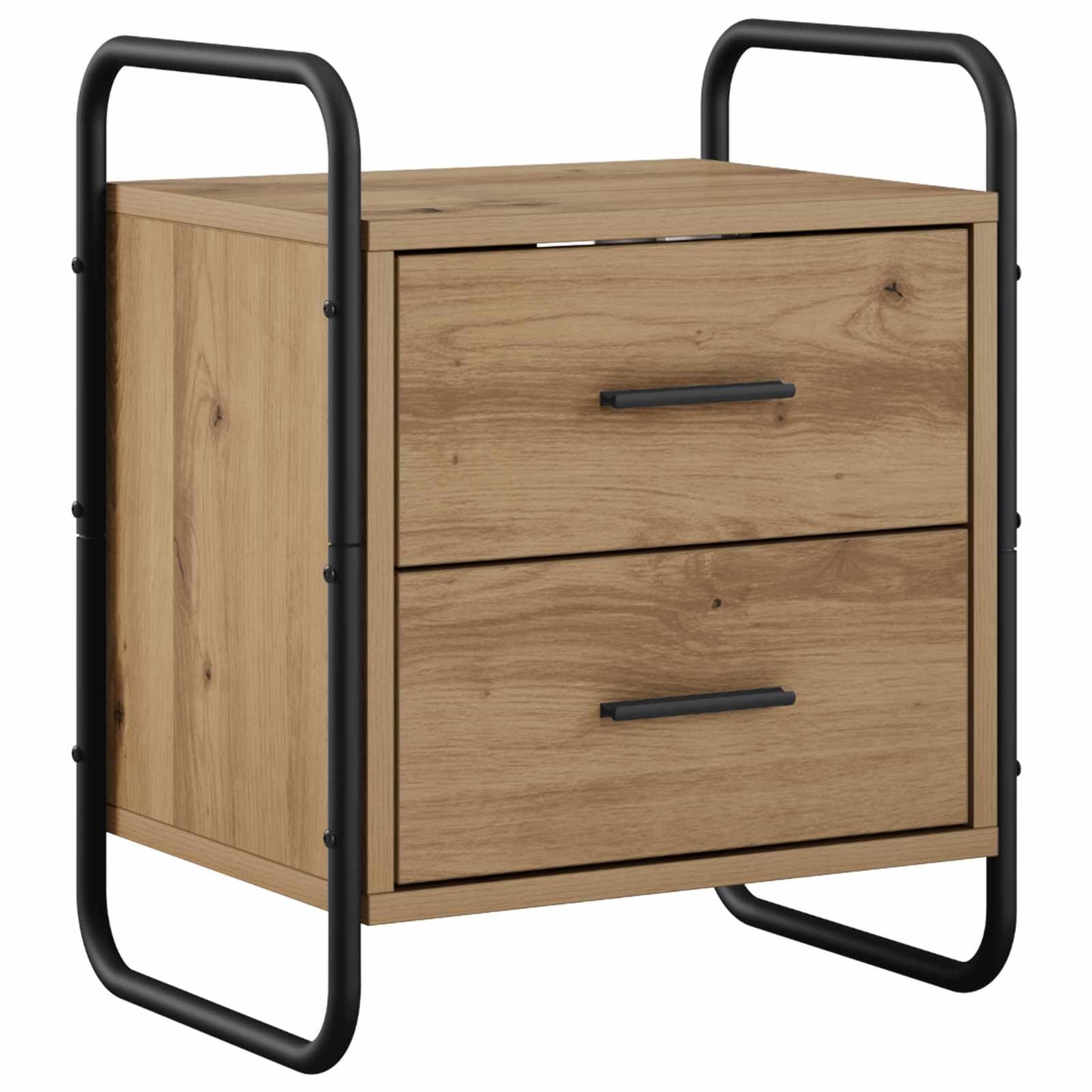 Hanging Bedside Cabinet 2 pcs Artisan Oak 40 x 30 x 50 cm