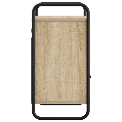 Hanging Bedside Cabinet Sonoma Oak 40 x 30 x 60 cm
