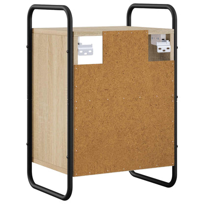 Hanging Bedside Cabinet 2 pcs Sonoma Oak 40 x 30 x 60 cm