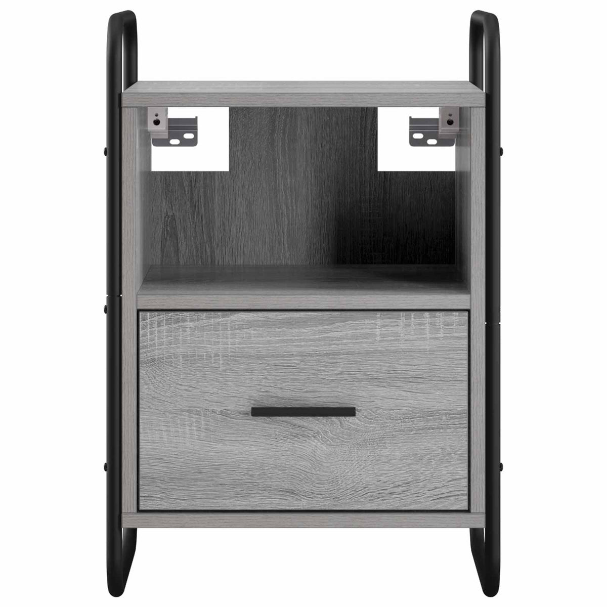 Hanging Bedside Cabinet Grey Sonoma 40 x 30 x 60 cm