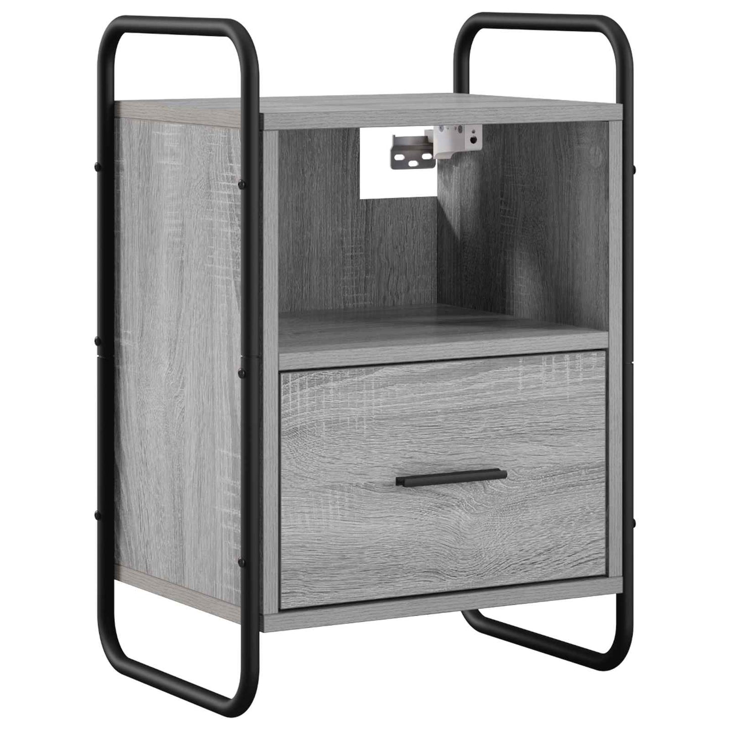 Hanging Bedside Cabinet 2 pcs Grey Sonoma 40 x 30 x 60 cm
