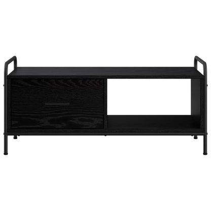 Coffee Table Black Oak 90 x 49 x 41 cm Engineered Wood