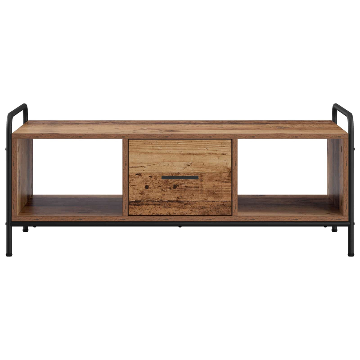 Coffee Table Old Wood 99.5 x 49 x 41 cm Engineered Wood