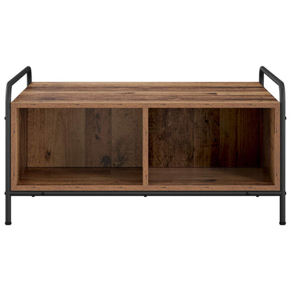 Coffee Table Old Wood 80 x 80 x 41 cm Engineered Wood