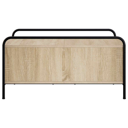 Coffee Table Sonoma Oak 90 x 90 x 41 cm Engineered Wood