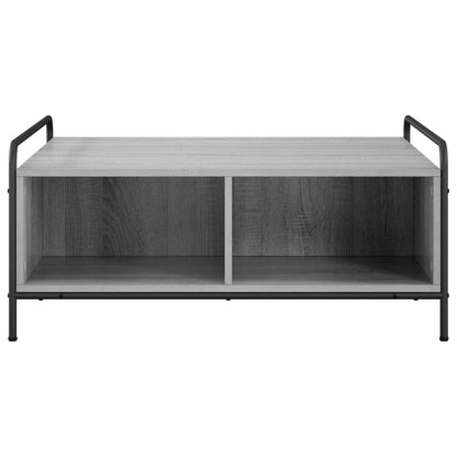 Coffee Table Grey Sonoma 90 x 90 x 41 cm Engineered Wood
