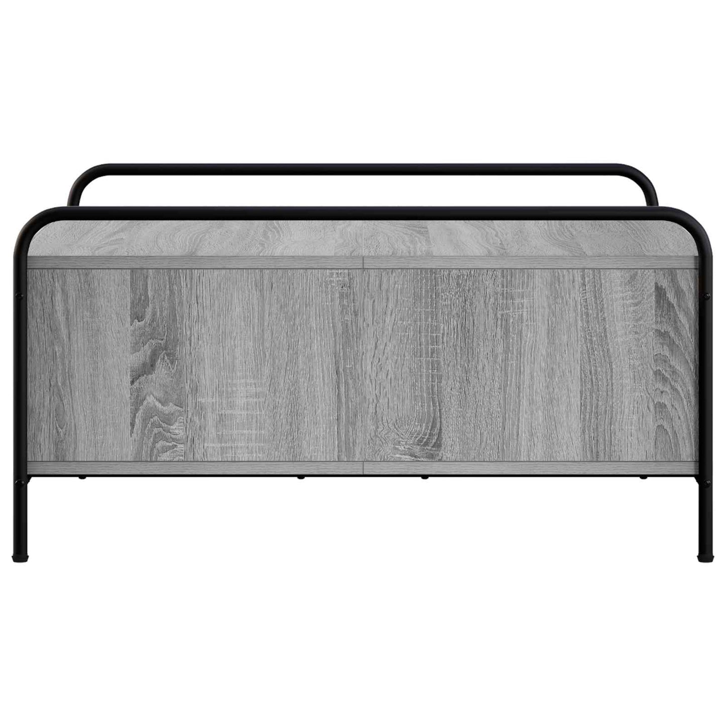 Coffee Table Grey Sonoma 90 x 90 x 41 cm Engineered Wood