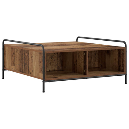 Coffee Table Old Wood 90 x 90 x 41 cm Engineered Wood