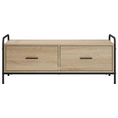 Coffee Table Sonoma Oak 99.5 x 49 x 41 cm Engineered Wood