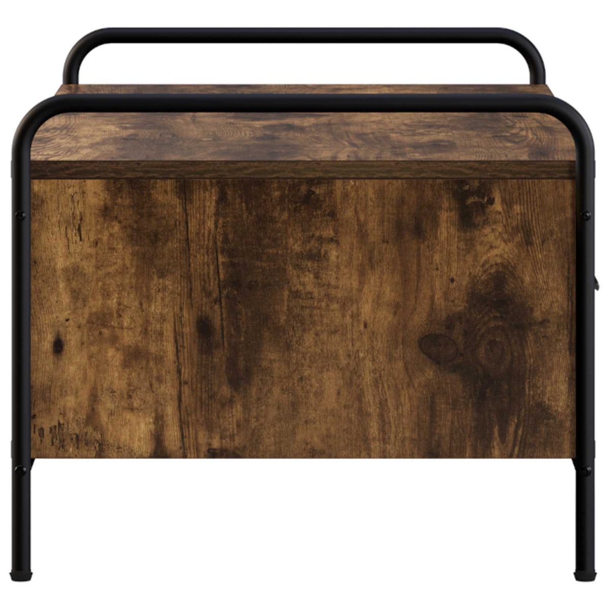 Coffee Table Smoked Oak 99.5 x 49 x 41 cm Engineered Wood