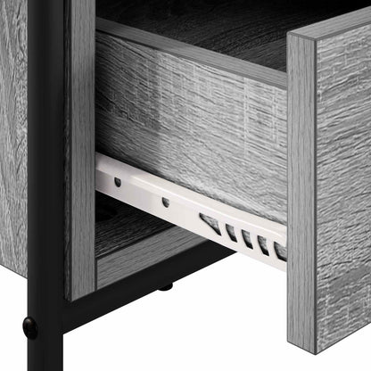 Coffee Table Grey Sonoma 99.5 x 49 x 41 cm Engineered Wood