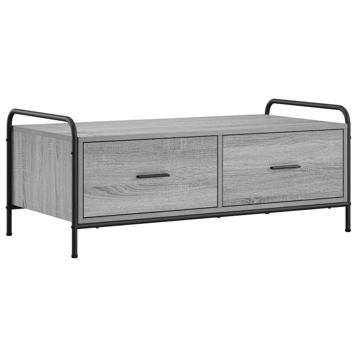 Coffee Table Grey Sonoma 99.5 x 49 x 41 cm Engineered Wood