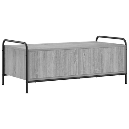 Coffee Table Grey Sonoma 99.5 x 49 x 41 cm Engineered Wood
