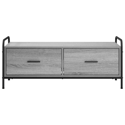 Coffee Table Grey Sonoma 99.5 x 49 x 41 cm Engineered Wood