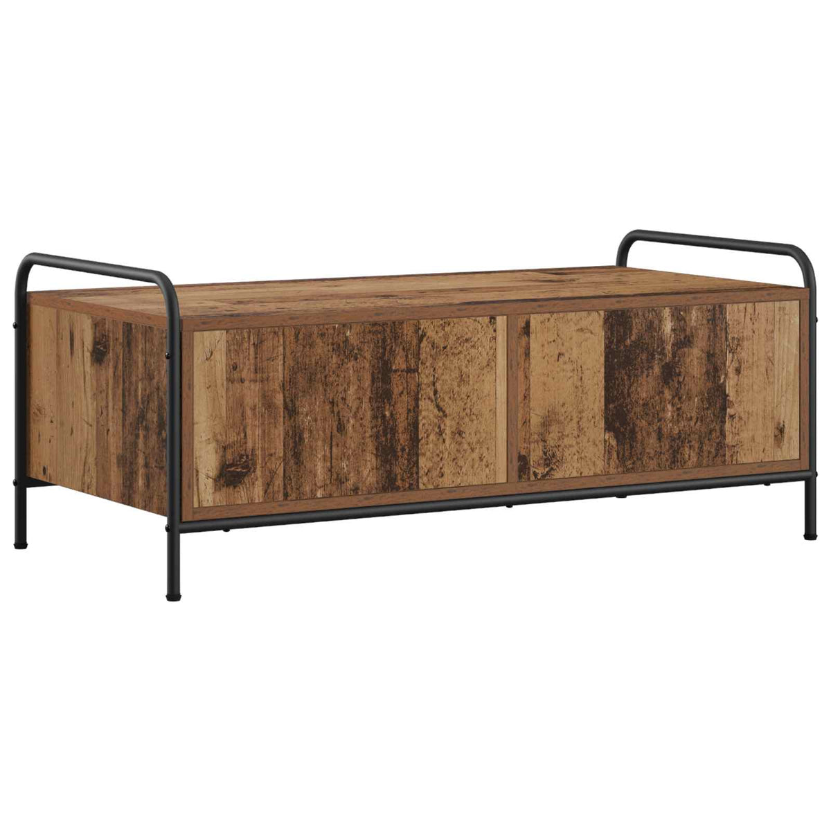Coffee Table Old Wood 99.5 x 49 x 41 cm Engineered Wood