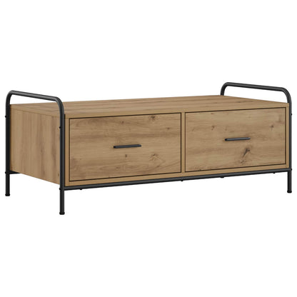 Coffee Table Artisan Oak 99.5 x 49 x 41 cm Engineered Wood