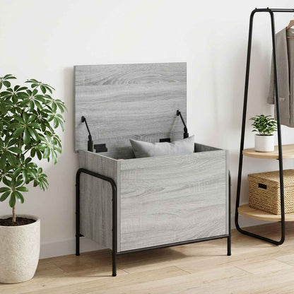 Storage Box Grey Sonoma 60 x 40 x 49.5 cm Engineered Wood