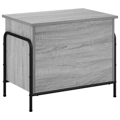 Storage Box Grey Sonoma 60 x 40 x 49.5 cm Engineered Wood