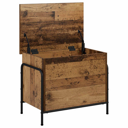 Storage Box Old Wood 60 x 40 x 49.5 cm Engineered Wood