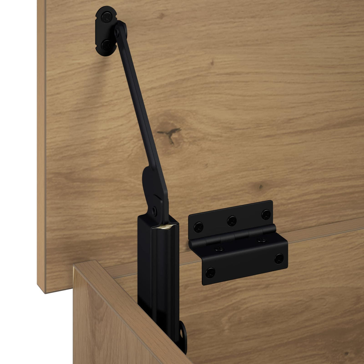 Storage Box Artisan Oak 60 x 40 x 49.5 cm Engineered Wood