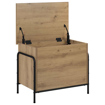 Storage Box Artisan Oak 60 x 40 x 49.5 cm Engineered Wood