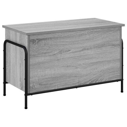 Storage Box Grey Sonoma 80 x 40 x 49.5 cm Engineered Wood