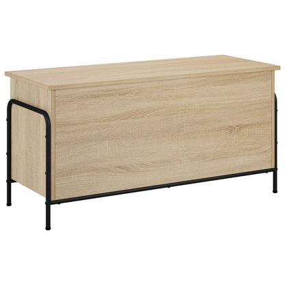 Storage Box Sonoma Oak 100 x 40 x 49.5 cm Engineered Wood