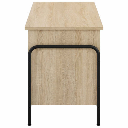 Storage Box Sonoma Oak 100 x 40 x 49.5 cm Engineered Wood