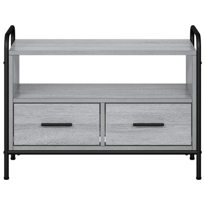 TV Cabinet 67.5 x 33 x 50 cm Grey Sonoma Engineered Wood