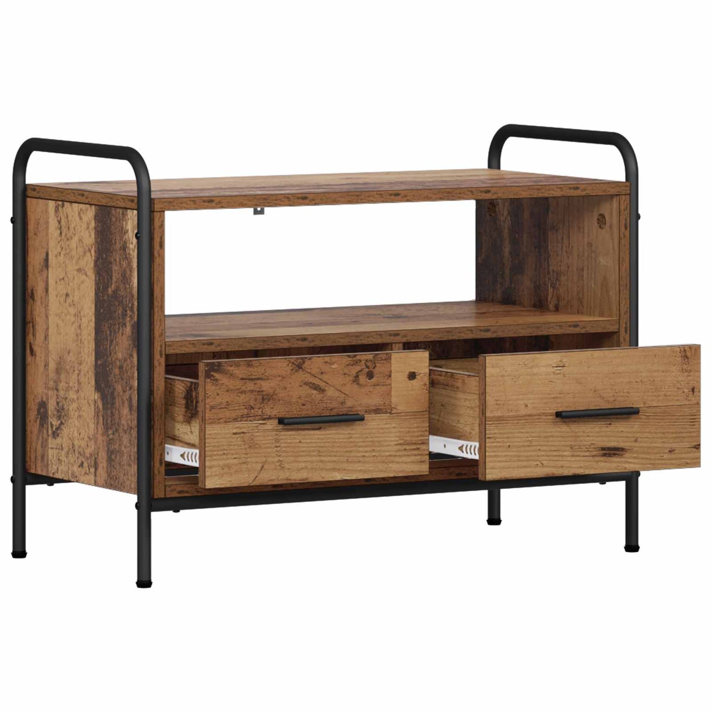 TV Cabinet 67.5 x 33 x 50 cm Old Wood Engineered Wood