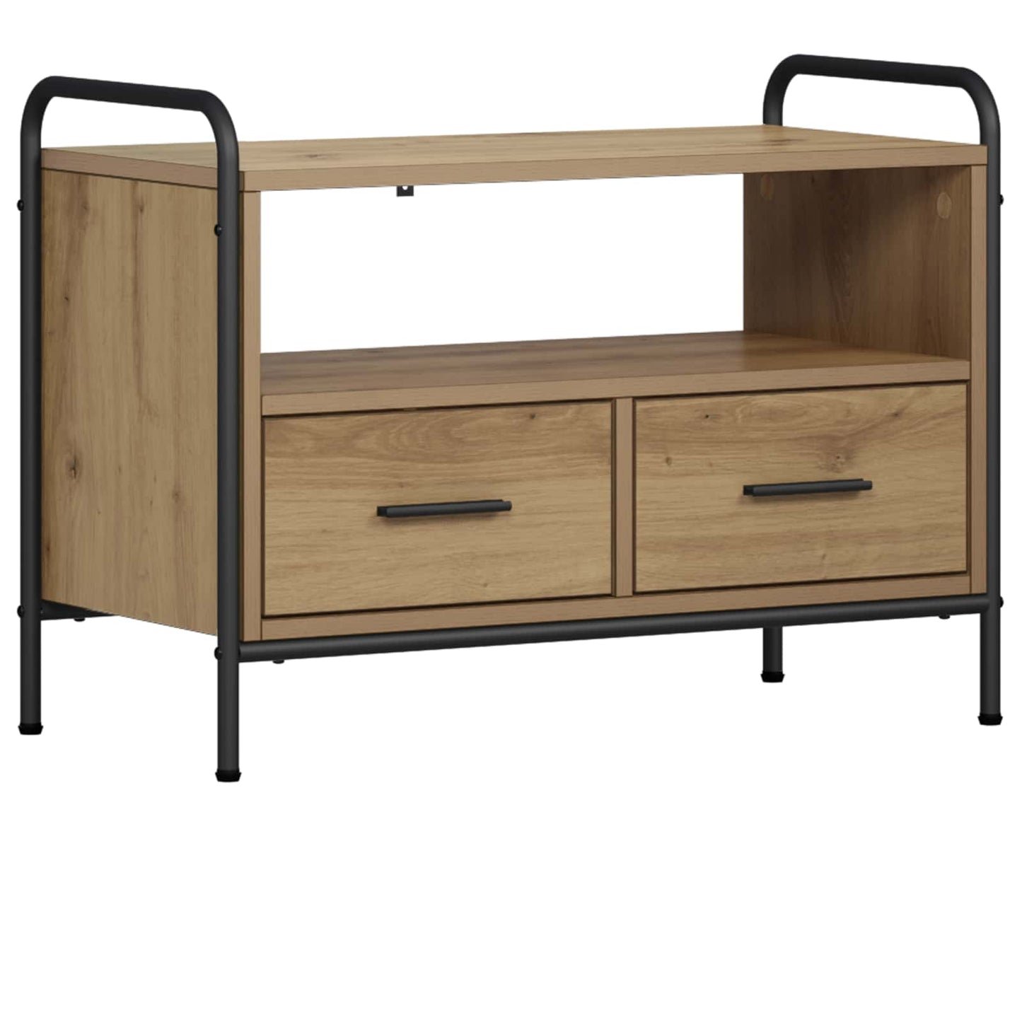 TV Cabinet 67.5 x 33 x 50 cm Artisan Oak Engineered Wood