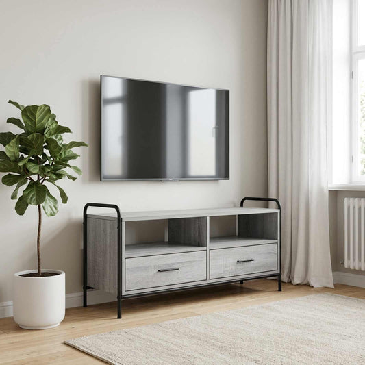 TV Cabinet 99.5 x 33 x 50 cm Grey Sonoma Engineered Wood