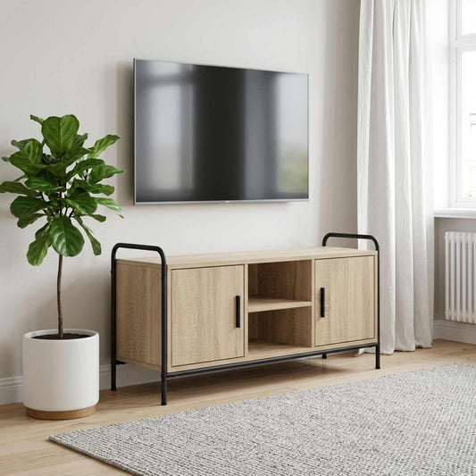 TV Cabinet 99 x 33 x 50 cm Sonoma Oak Engineered Wood