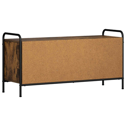 TV Cabinet 99 x 33 x 50 cm Smoked Oak Engineered Wood